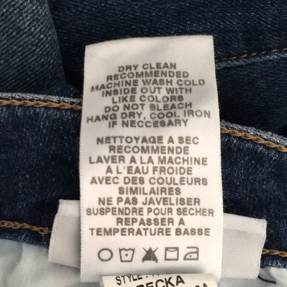 Joe’s Midrise Distressed Cigarette Skinny Jean - Picture 8 of 8